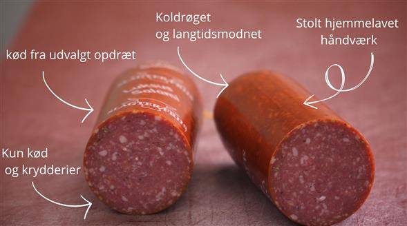 Spegepølser (hj. lavede)